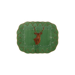 PLAT RECTANGULAIRE CERF de Jardinerie Bordeaux Libourne Gironde dans V066