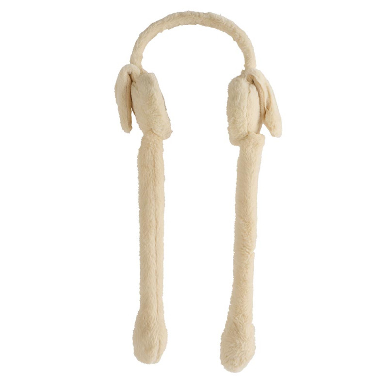 Cache-oreilles avec oreilles de chien ecru de Jardinerie Bordeaux Libourne Gironde dans P206