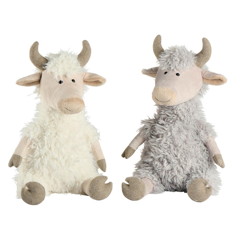 June Vache blanc/gris 42cm 2 ass de Jardinerie Bordeaux Libourne Gironde dans P206