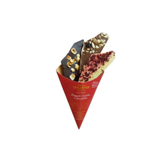 PLAQUES CASSEES 3 CHOCOLATS 100G de Taillefer dans 🍫 Chocolats