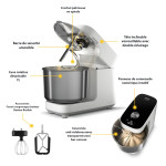Robot petrin Ooni halo pro blanc, pour pizza parfaite et cuisson réussie de Ooni dans 🍕Fours à pizza Ooni