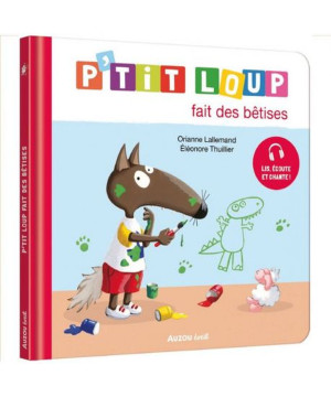 Livre p'tit loup fait des betises de Jardinerie Bordeaux Libourne Gironde dans C023