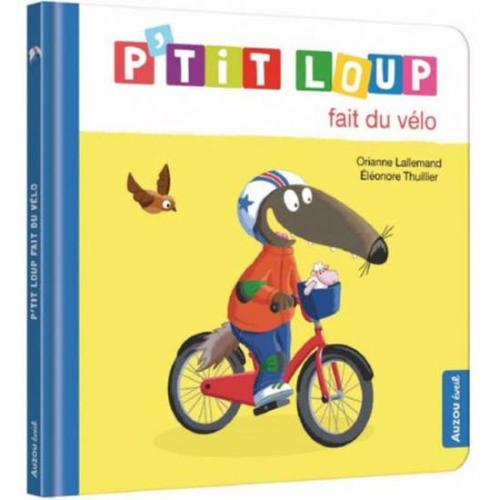 P'tit loup fait du velo de Jardinerie Bordeaux Libourne Gironde dans C023