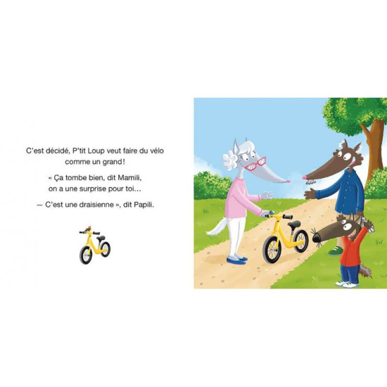P'tit loup fait du velo de Jardinerie Bordeaux Libourne Gironde dans C023