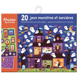 Livre 20 jeux monstres et sorcieres de Jardinerie Bordeaux Libourne Gironde dans C023