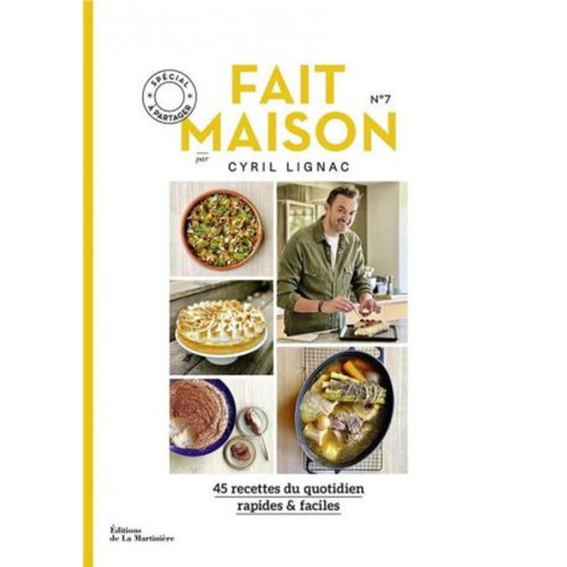 Livre fait maison n°7 par cyril lignac de Jardinerie Bordeaux Libourne Gironde dans C023