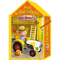 Livre la ferme - coloriage maison p'tit garcon de Jardinerie Bordeaux Libourne Gironde dans C023