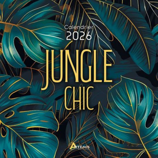 Calendrier jungle chic 2026 de Jardinerie Bordeaux Libourne Gironde dans C023
