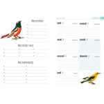 Agenda oiseaux 2026 de Jardinerie Bordeaux Libourne Gironde dans C023