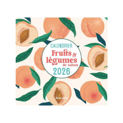 Calendrier mural fruits & legumes de saison 2026 de Jardinerie Bordeaux Libourne Gironde dans C023