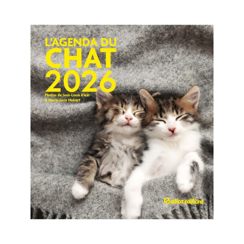 Agenda du chat 2026 de Jardinerie Bordeaux Libourne Gironde dans C023