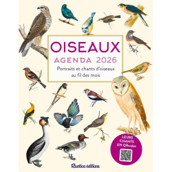 Agenda oiseaux 2026 portraits chants d'oiseaux de Jardinerie Bordeaux Libourne Gironde dans C023