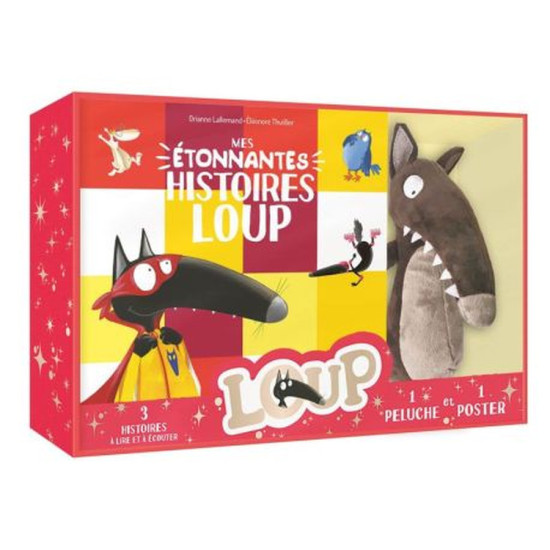 Livre coffret etonnantes histoires de loup +pelu de Jardinerie Bordeaux Libourne Gironde dans C023