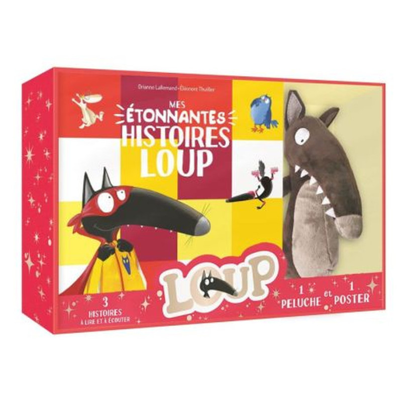 Livre coffret etonnantes histoires de loup +pelu de Jardinerie Bordeaux Libourne Gironde dans C023