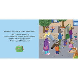 Livre p'tit loup fait attention dans la rue de Jardinerie Bordeaux Libourne Gironde dans C023