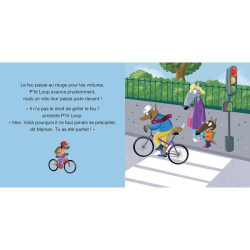 Livre p'tit loup fait attention dans la rue de Jardinerie Bordeaux Libourne Gironde dans C023