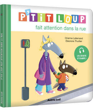 Livre p'tit loup fait attention dans la rue de Jardinerie Bordeaux Libourne Gironde dans C023