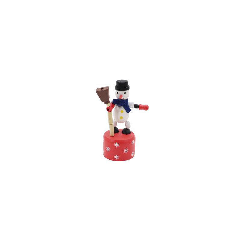 Figurine en bois articulee - bonhomme de neige de Jardinerie Bordeaux Libourne Gironde dans C023