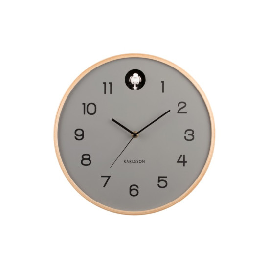 Horloge murale Natural Cuckoo gris souris de Jardinerie Bordeaux Libourne Gironde dans P2051