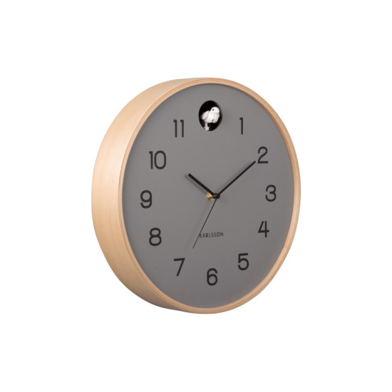 Horloge murale Natural Cuckoo gris souris de Jardinerie Bordeaux Libourne Gironde dans P2051