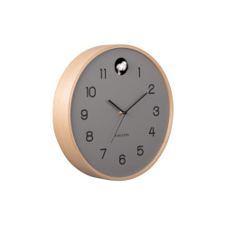 Horloge murale Natural Cuckoo gris souris de Jardinerie Bordeaux Libourne Gironde dans P2051