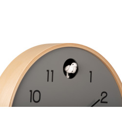 Horloge murale Natural Cuckoo gris souris de Jardinerie Bordeaux Libourne Gironde dans P2051