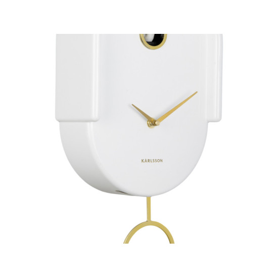 Horloge murale Tweet blanche de Jardinerie Bordeaux Libourne Gironde dans P2051