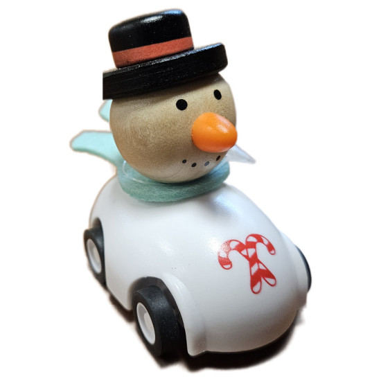 Voiture de noel - bonhomme de neige de Jardinerie Bordeaux Libourne Gironde dans C023