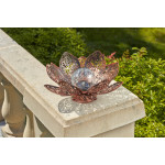 Lanterne solaire lotus damasque. 8 cm de Smart garden dans S1541