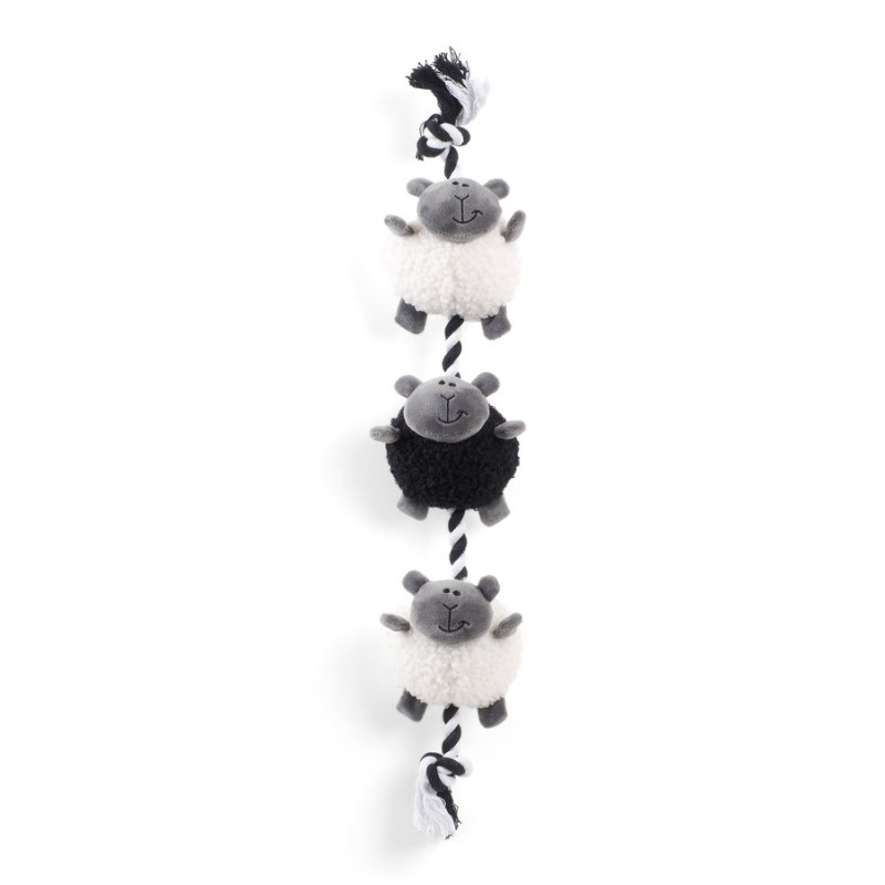 Jouet peluche corde ferme pour chien de Smart garden dans S1541