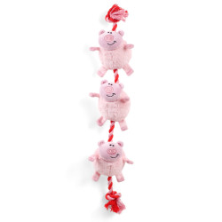 Jouet peluche corde ferme pour chien de Smart garden dans S1541