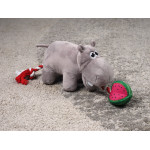 Jouet peluche hippo pour chien de Smart garden dans S1541
