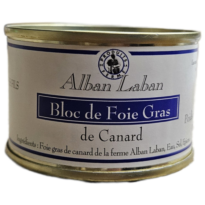 BLOC FOIE GRAS 100% CANARD 60G de Table des producteurs Libourne dans 🥔 Apéritifs à manger