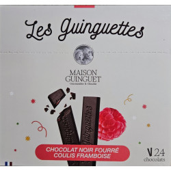 GUINGUETTES FRAMBOISE 180G de 🍫 Maison Guinguet - le Chocolat dans 🍫 Chocolats