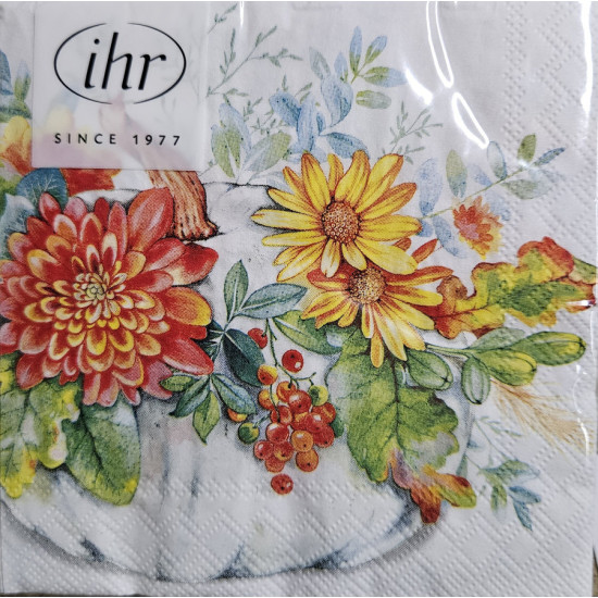 SERVIETTE COCKTAIL CUCURBITA de Jardinerie Bordeaux Libourne Gironde dans M067