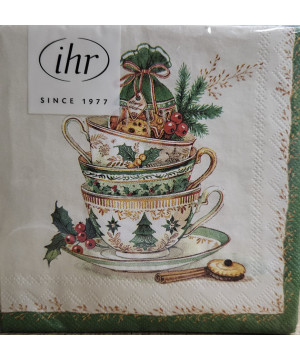 SERVIETTE LUNCH THE FESTIF de Jardinerie Bordeaux Libourne Gironde dans M067