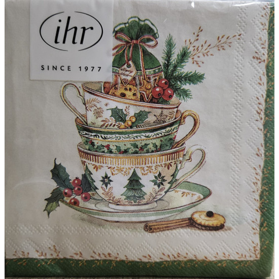 SERVIETTE LUNCH THE FESTIF de Jardinerie Bordeaux Libourne Gironde dans M067