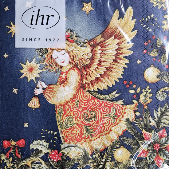 SERVIETTE LUNCH ANGE OPULENT de Jardinerie Bordeaux Libourne Gironde dans M067