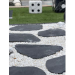 PAS JAPONAIS ARDOISE NERO 30/40 de Jardinerie Bordeaux Libourne Gironde dans A088