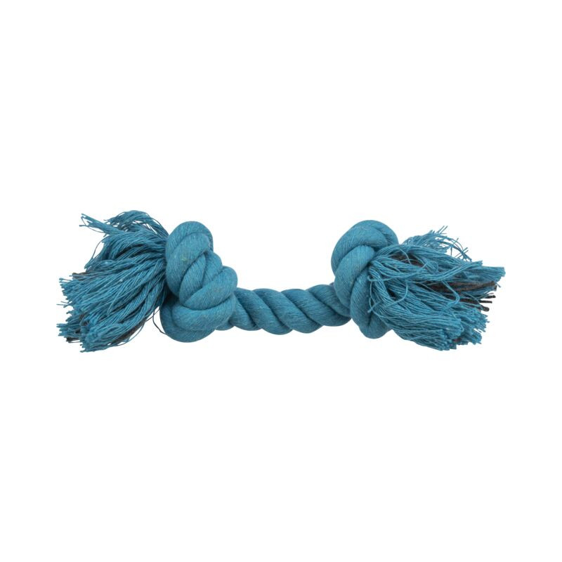 Jouet chien corde 20cm bleu de  dans T050