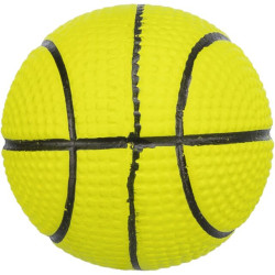 Jouet chien basket-ball 4cm lime de  dans T050