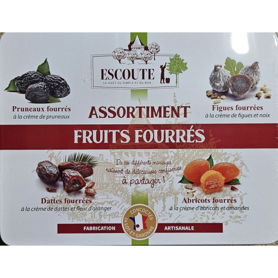 FRUITS FOURRES BOITE METAL 460G de Table des producteurs Libourne dans E1001