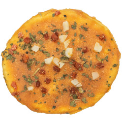 Pizza à la poitrine de poulet. en vrac 8cm. 38 g de Trixie - Produit pour animaux dans T050