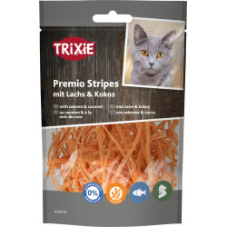 Stripes au saumon et à la noix de coco 50 g de Trixie - Produit pour animaux dans T050