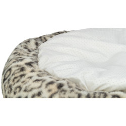 Lit leo. rond 50cm. crème de Trixie - Produit pour animaux dans T050
