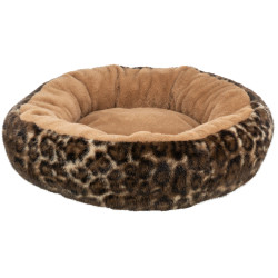 Lit leo. rond 50cm. brun clair/brun de Trixie - Produit pour animaux dans T050
