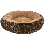 Lit leo. rond 50cm. brun clair/brun de Trixie - Produit pour animaux dans T050