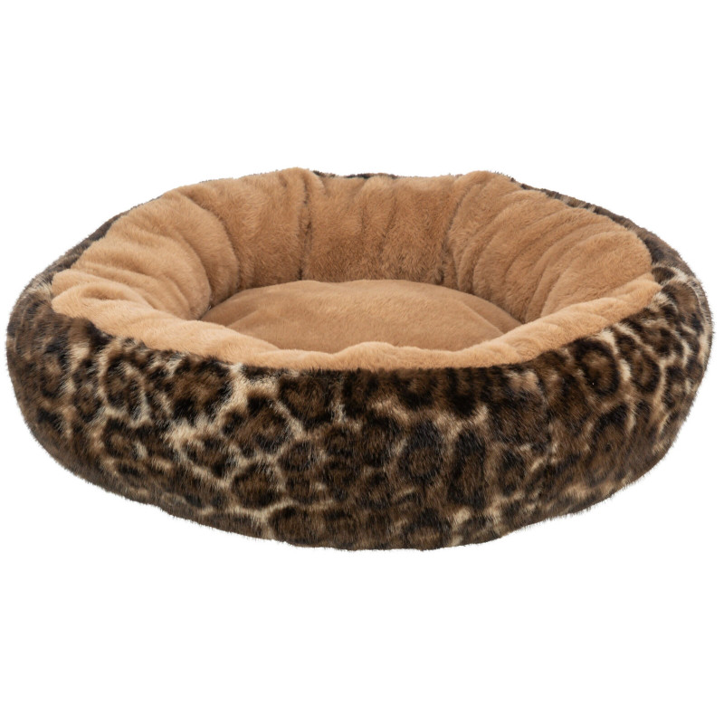 Lit leo. rond 50cm. brun clair/brun de Trixie - Produit pour animaux dans T050