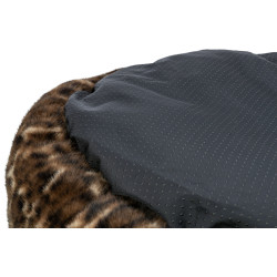 Lit leo. rond 50cm. brun clair/brun de Trixie - Produit pour animaux dans T050