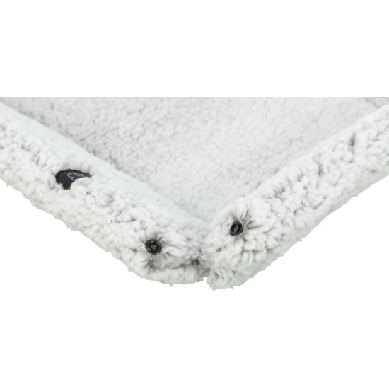 Matelas calida rebord fenêtre 60x25cm blanc-gris de Trixie - Produit pour animaux dans T050